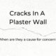 Cracks In A Plaster Wall