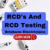 Brisbane Electrical Safety And RCD Testing