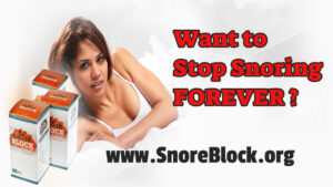 want to stop snoring