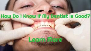 a dentistry, patient examination and treatment at the dentist