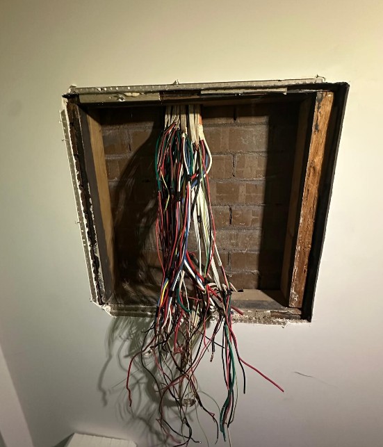 during switchboard rebuild