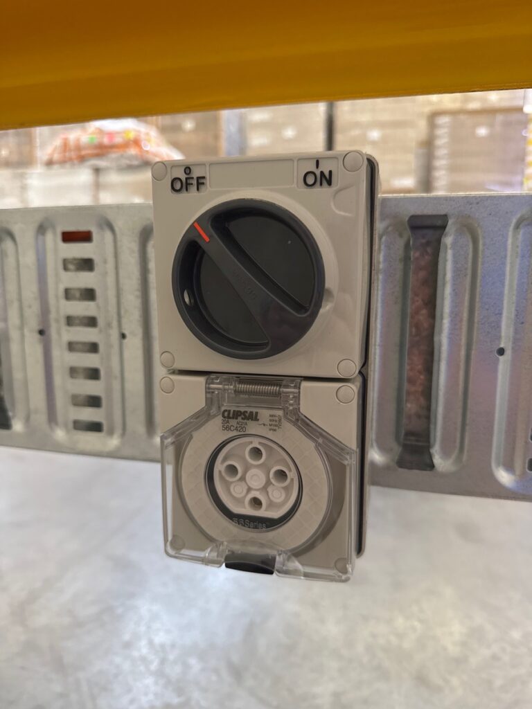 Switched Socket Outlet Installed