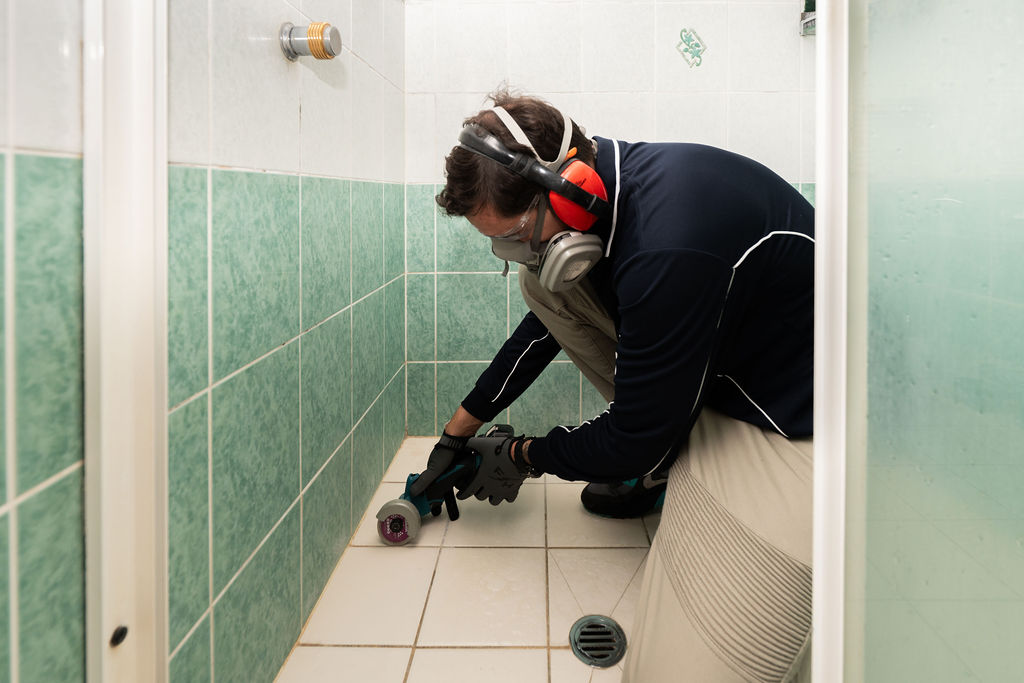 Regrouting Showers With Leaking Showers Sealed